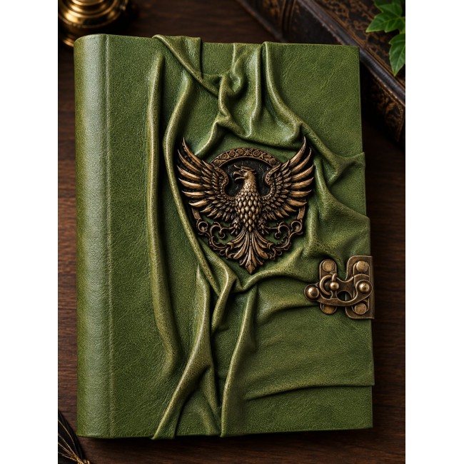 16cm x 21cm  big leather notebook -4